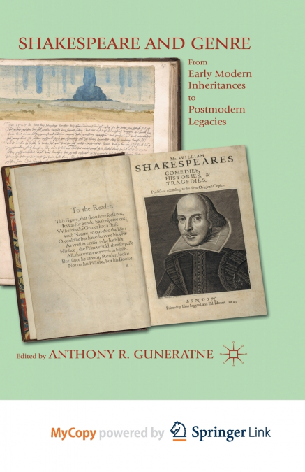Shakespeare and Genre