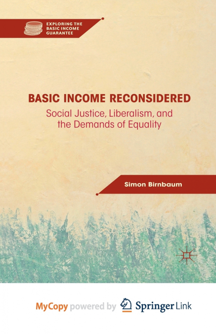 Basic Income Reconsidered