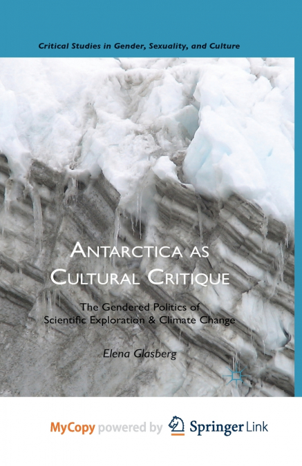Antarctica as Cultural Critique