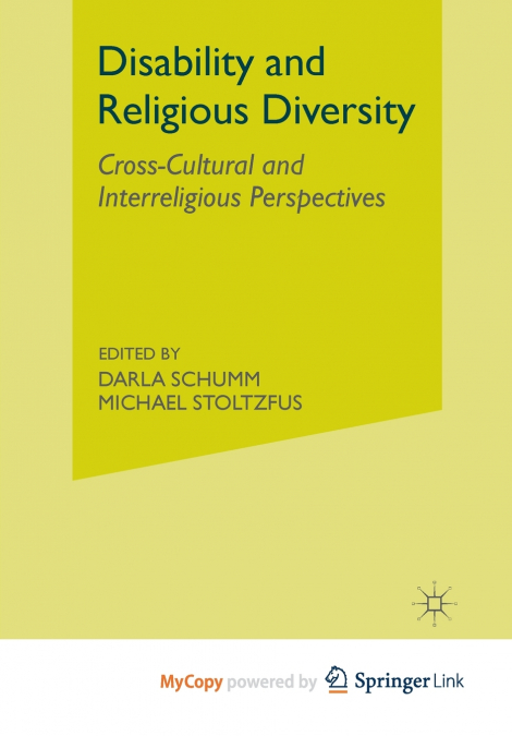 Disability and Religious Diversity