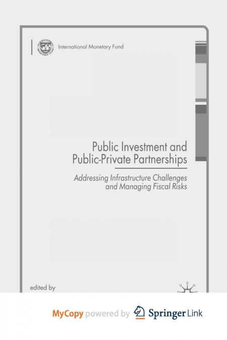 Public Investment and Public-Private Partnerships