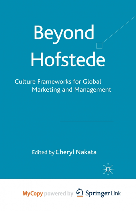 Beyond Hofstede