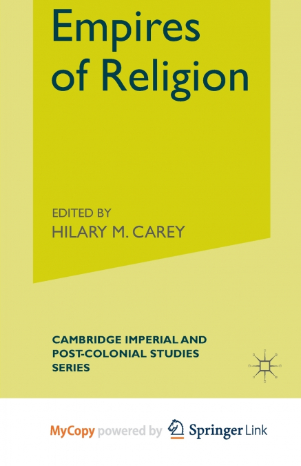Empires of Religion