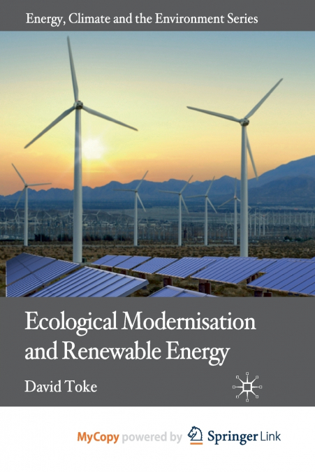 Ecological Modernisation and Renewable Energy