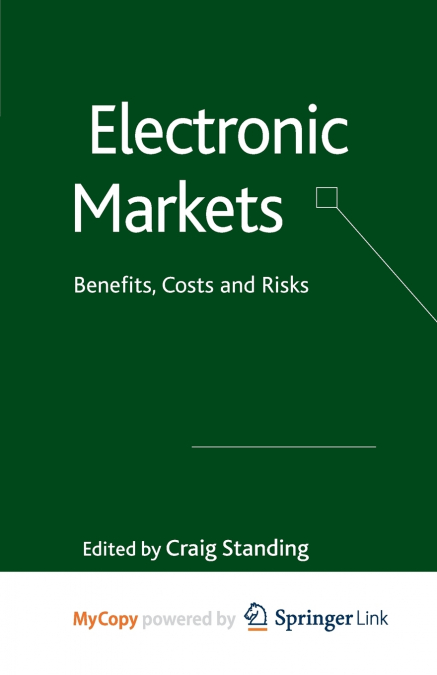 Electronic Markets