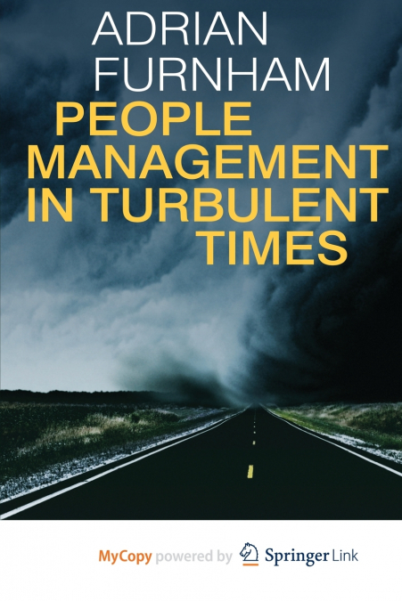 People Management in Turbulent Times