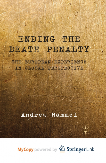 Ending the Death Penalty