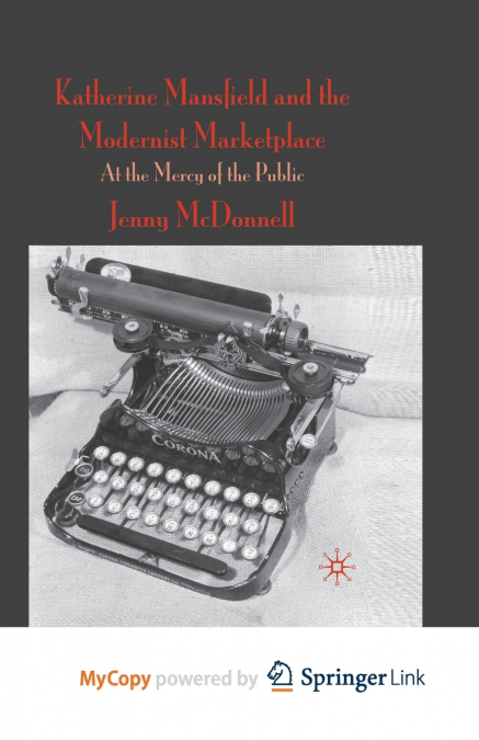 Katherine Mansfield and the Modernist Marketplace