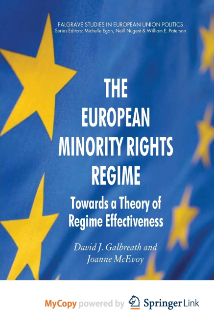The European Minority Rights Regime