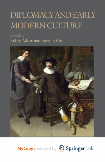 Diplomacy and Early Modern Culture