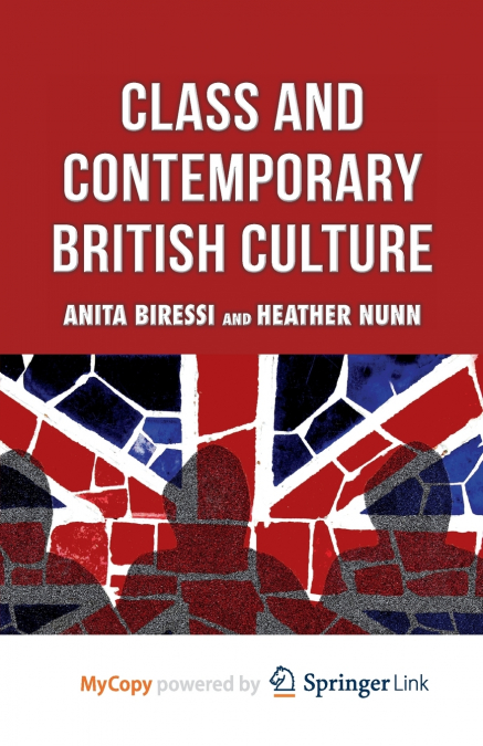 Class and Contemporary British Culture