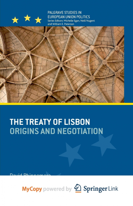 The Treaty of Lisbon