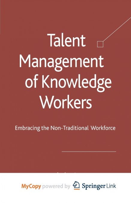 Talent Management of Knowledge Workers