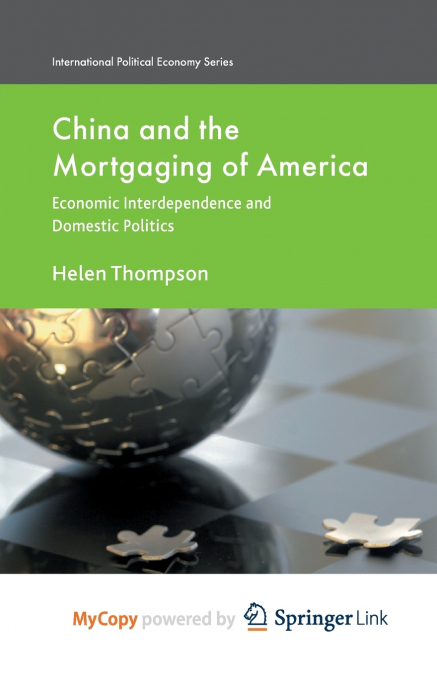 China and the Mortgaging of America