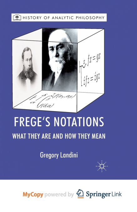 Frege’s Notations