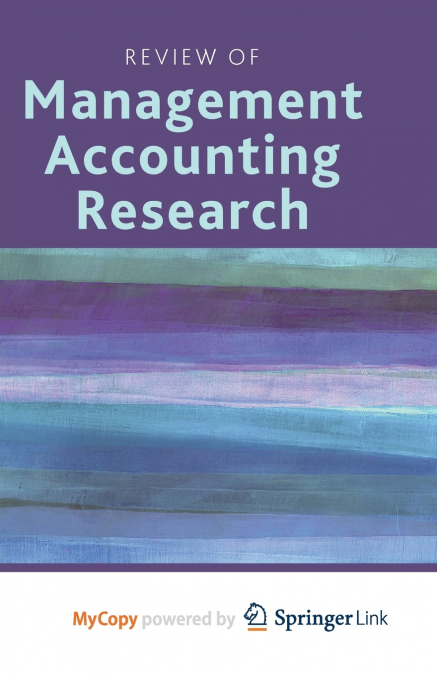 Review of Management Accounting Research