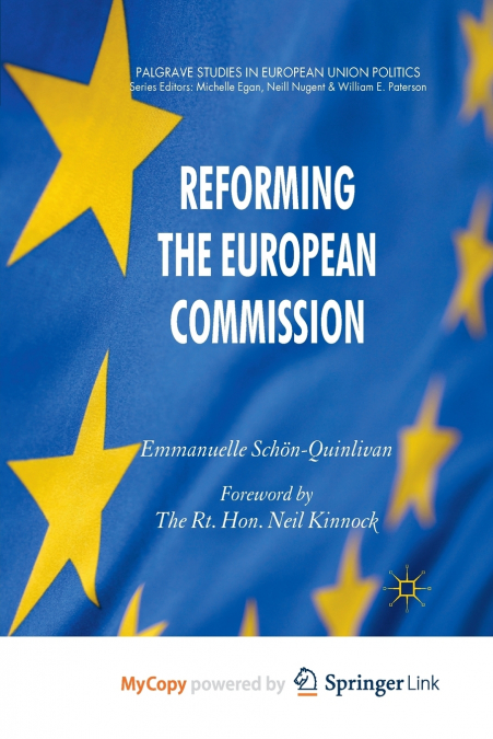Reforming the European Commission