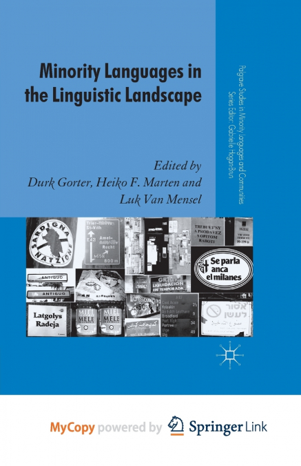 Minority Languages in the Linguistic Landscape