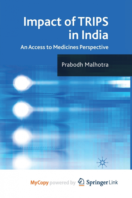 Impact of TRIPS in India
