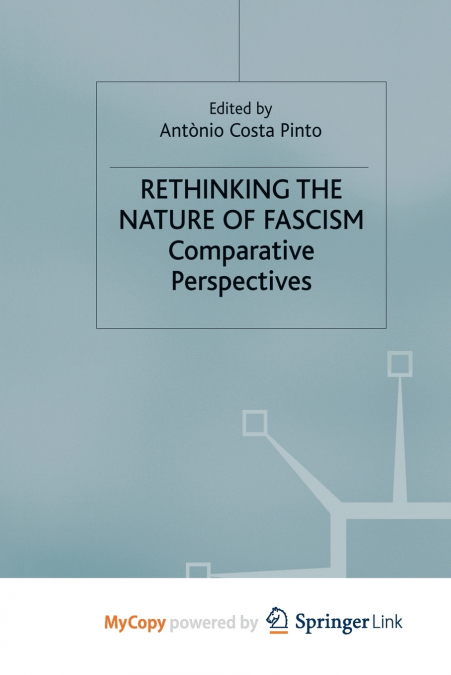 Rethinking the Nature of Fascism