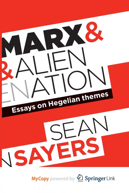 Marx and Alienation