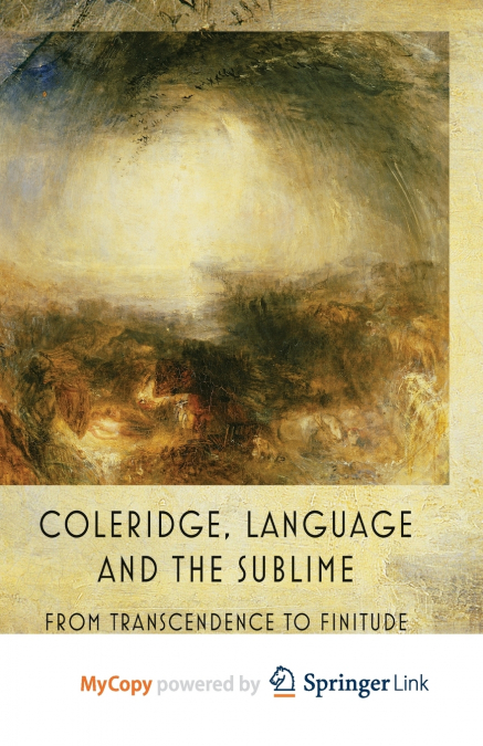 Coleridge, Language and the Sublime