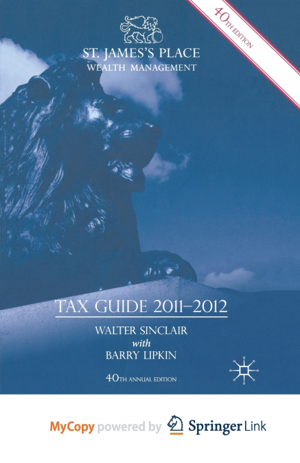 St. James’s Place Tax Guide 2011-2012