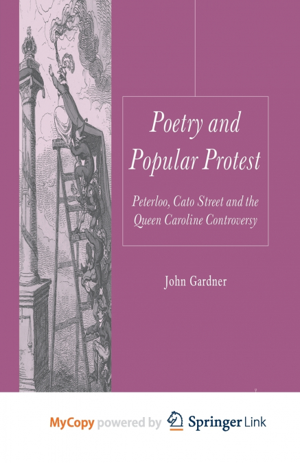 Poetry and Popular Protest