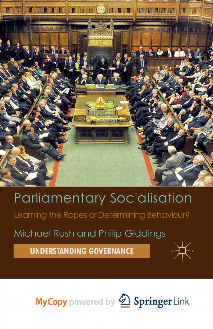 Parliamentary Socialisation