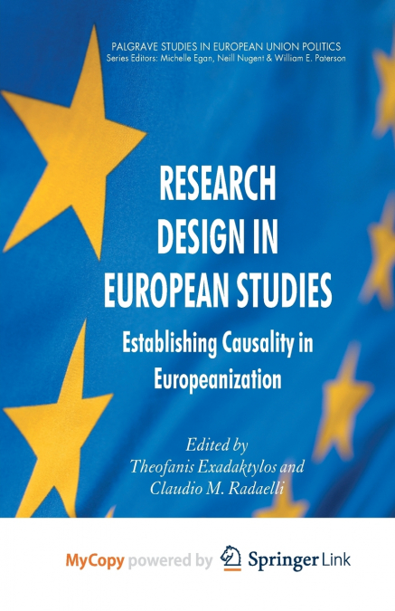 Research Design in European Studies
