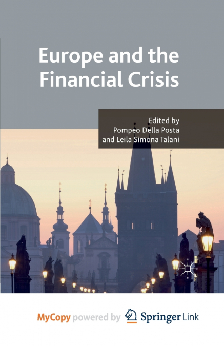 Europe and the Financial Crisis