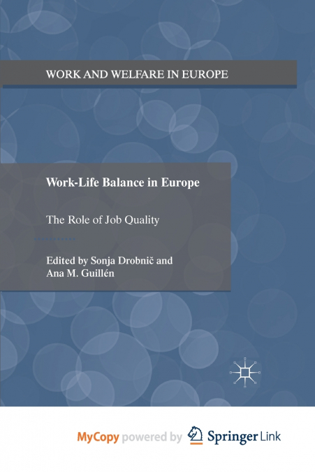 Work-Life Balance in Europe
