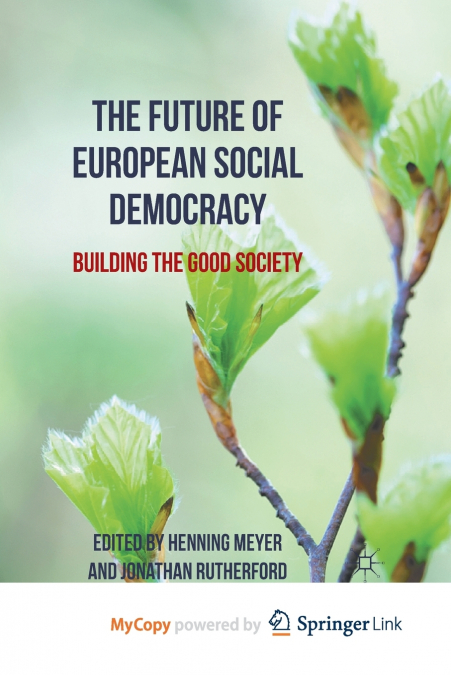 The Future of European Social Democracy