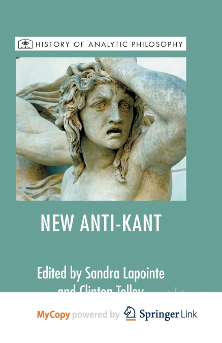 The New Anti-Kant