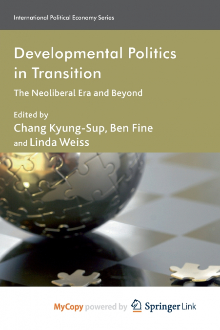 Developmental Politics in Transition