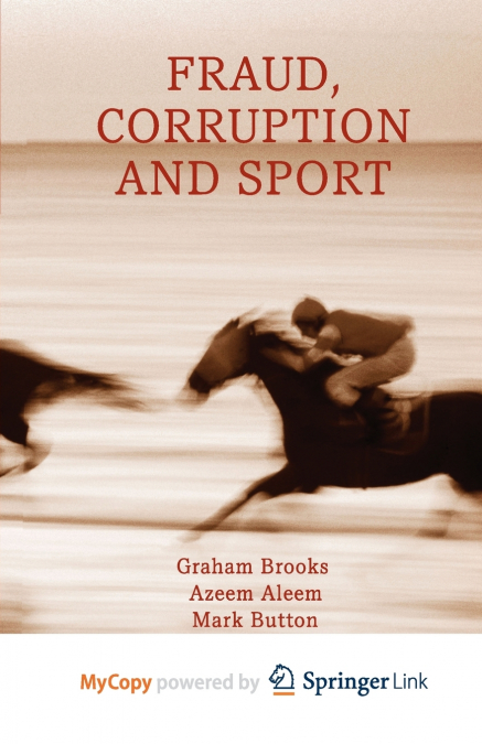 Fraud, Corruption and Sport