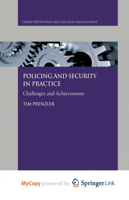 Policing and Security in Practice