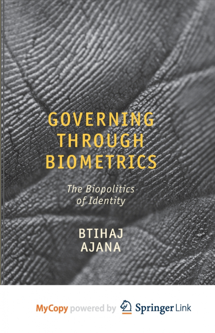 Governing through Biometrics