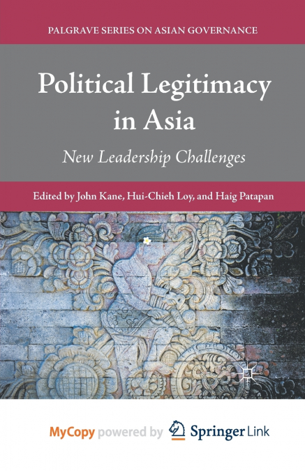 Political Legitimacy in Asia