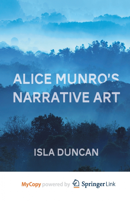 Alice Munro’s Narrative Art