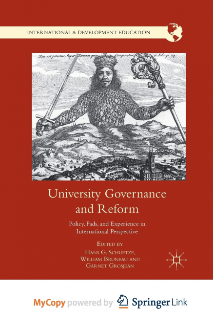 University Governance and Reform