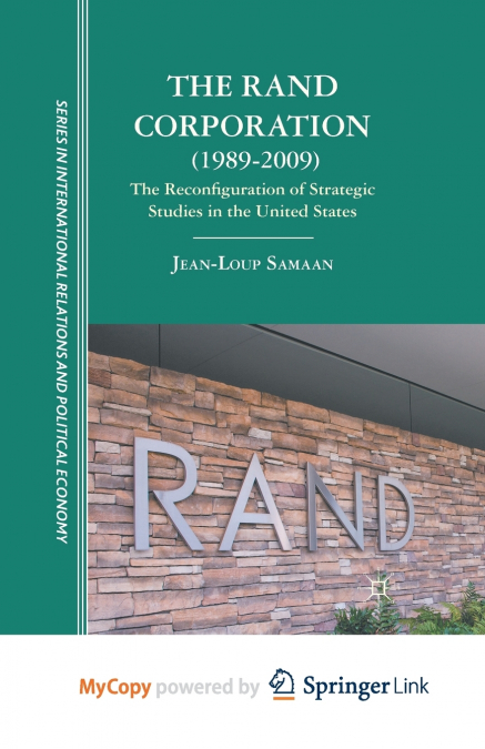 The RAND Corporation (1989-2009)