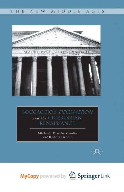 Boccaccio’s Decameron and the Ciceronian Renaissance