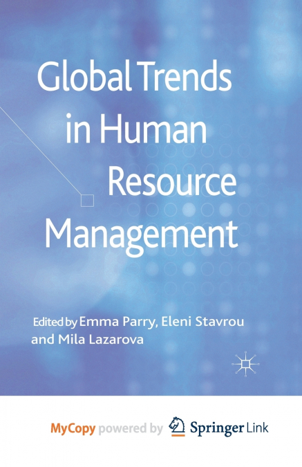 Global Trends in Human Resource Management