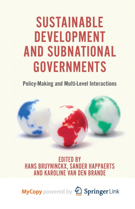 Sustainable Development and Subnational Governments