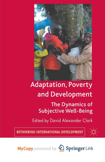 Adaptation, Poverty and Development