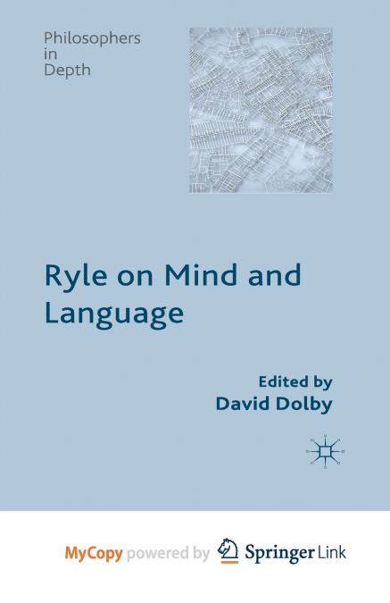Ryle on Mind and Language