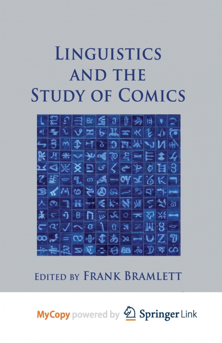 Linguistics and the Study of Comics