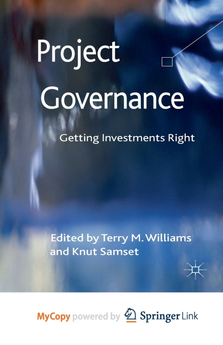 Project Governance