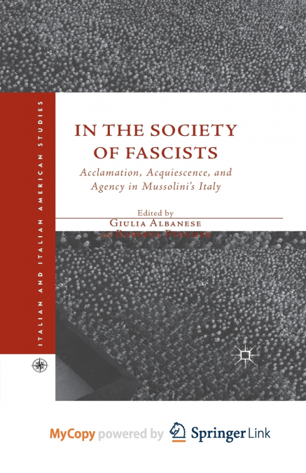 In the Society of Fascists